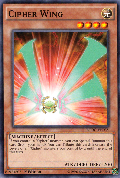 Cipher Wing [DPDG-EN035] Common | Odin's Place