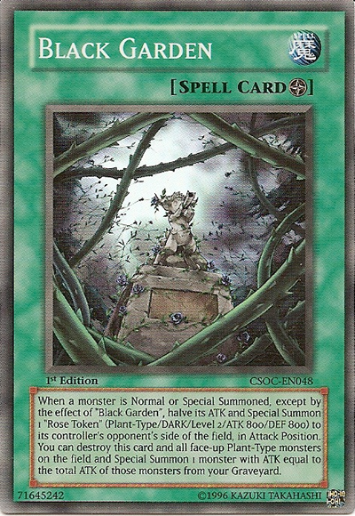 Black Garden [CSOC-EN048] Super Rare | Odin's Place