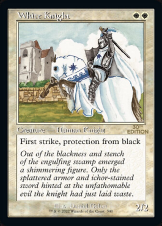 White Knight (Retro) [30th Anniversary Edition] | Odin's Place