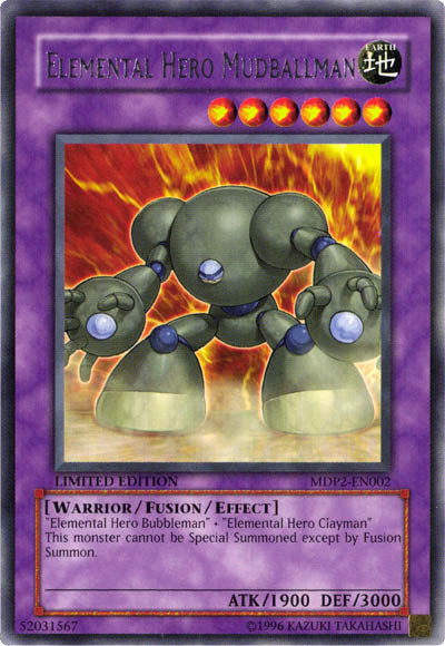 Elemental Hero Mudballman [MDP2-EN002] Rare | Odin's Place