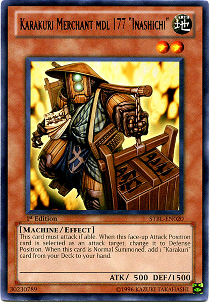Karakuri Merchant mdl 177 Inashichi [STBL-EN020] Rare | Odin's Place