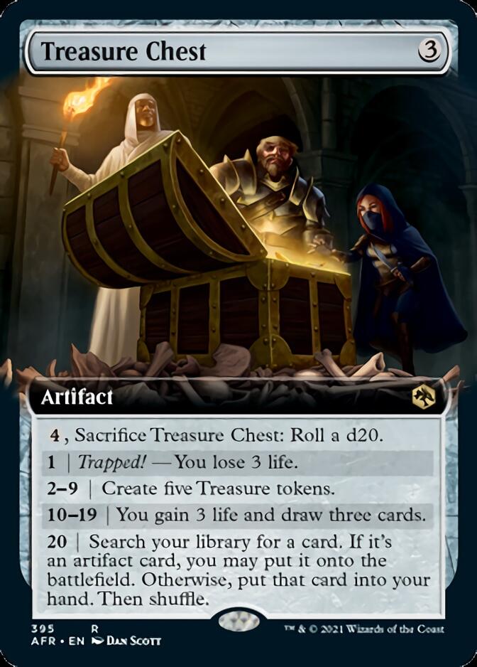 Treasure Chest (Extended Art) [Dungeons & Dragons: Adventures in the Forgotten Realms] | Odin's Place