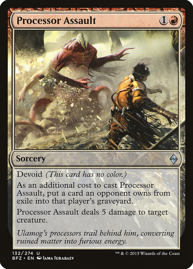 Processor Assault (132) [Battle for Zendikar] | Odin's Place