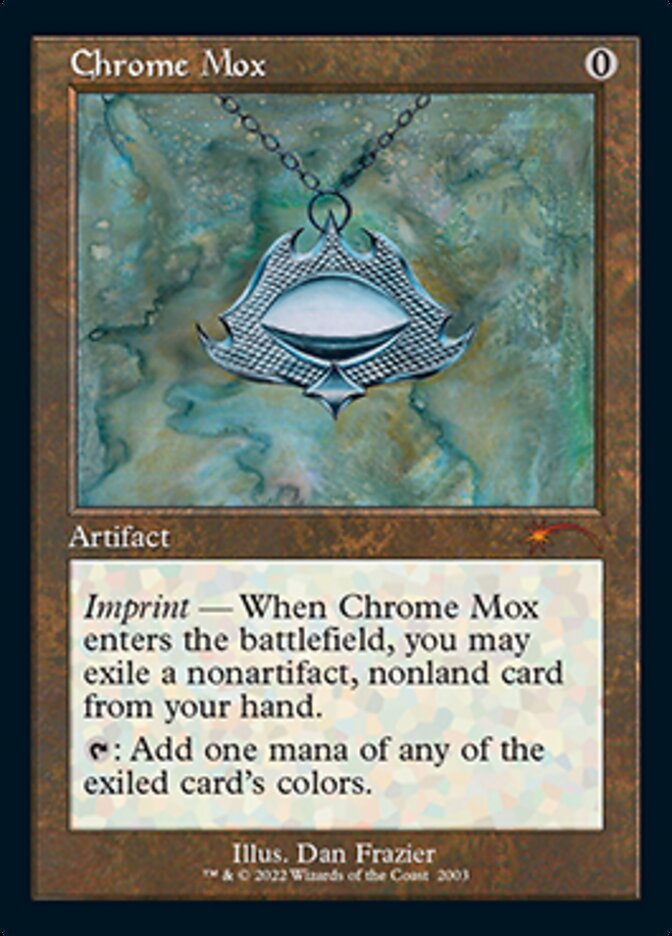 Chrome Mox (Retro) [Secret Lair 30th Anniversary Countdown Kit] | Odin's Place