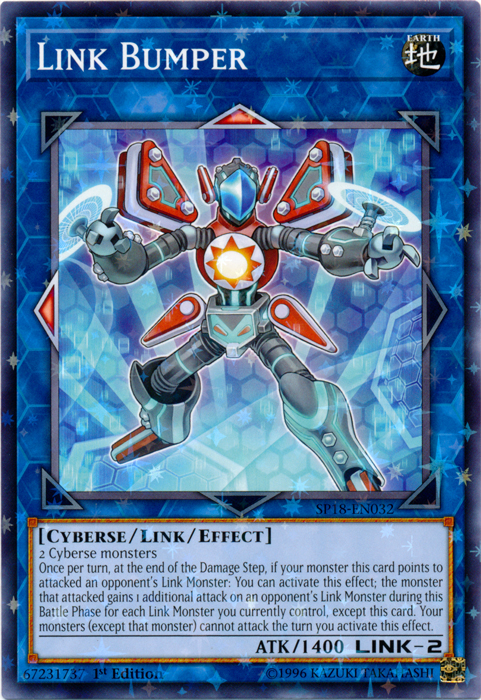 Link Bumper [SP18-EN032] Starfoil Rare | Odin's Place