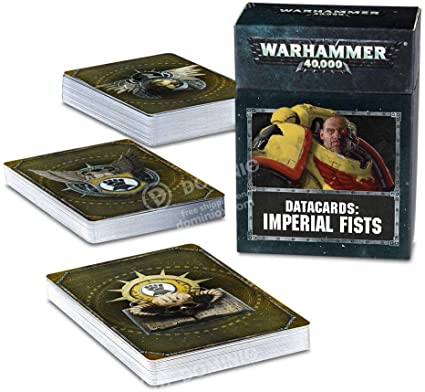 Warhammer 40K: Imperial Fists Data Cards | Odin's Place