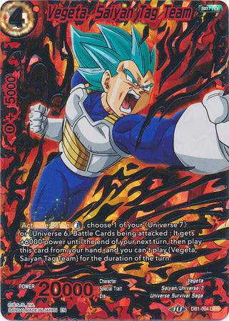 Vegeta, Saiyan Tag Team (DB1-094) [Dragon Brawl] | Odin's Place
