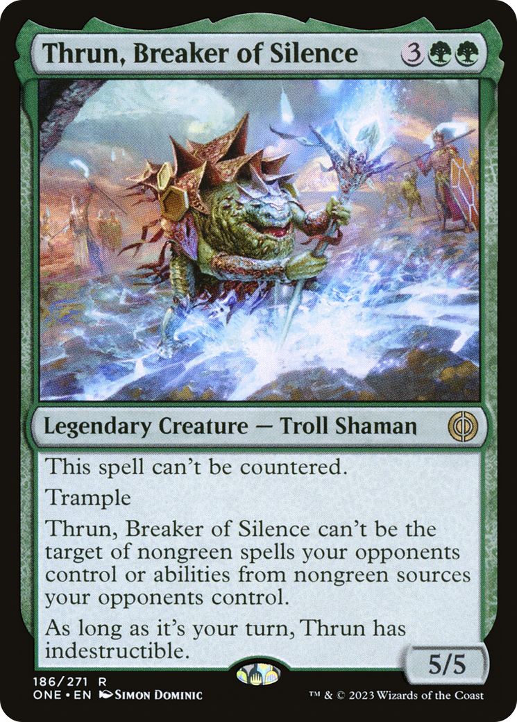 Thrun, Breaker of Silence [Phyrexia: All Will Be One] | Odin's Place
