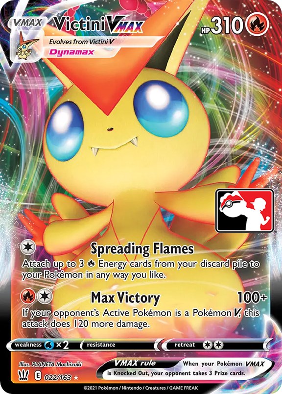 Victini VMAX (022/163) [Prize Pack Series One] | Odin's Place