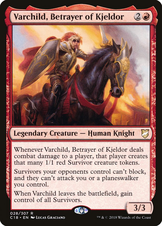 Varchild, Betrayer of Kjeldor (28) [Commander 2018] | Odin's Place