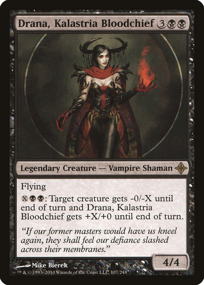 Drana, Kalastria Bloodchief (107) [Rise of the Eldrazi] | Odin's Place