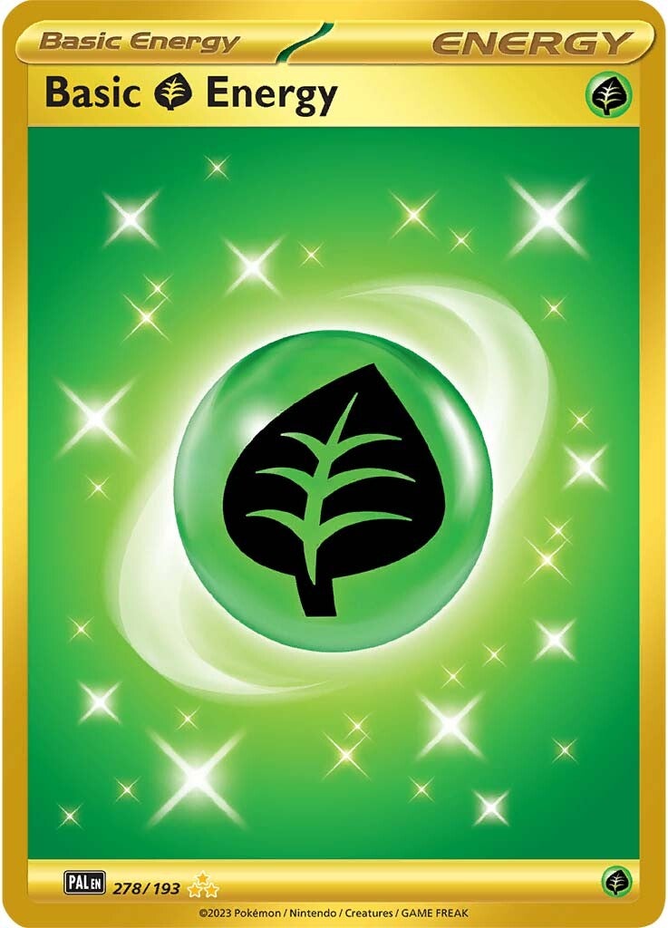 Basic Grass Energy (278/193) [Scarlet & Violet: Paldea Evolved] | Odin's Place