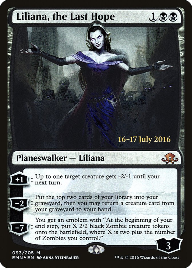 Liliana, the Last Hope (93) [Eldritch Moon Prerelease Promos] | Odin's Place