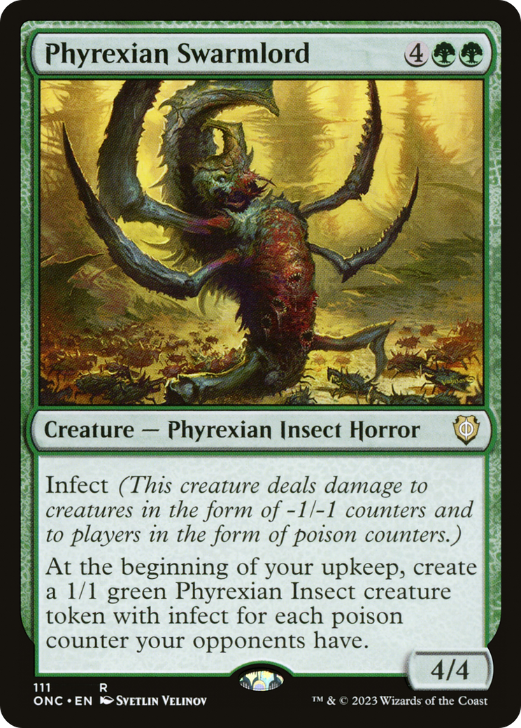 Phyrexian Swarmlord [Phyrexia: All Will Be One Commander] | Odin's Place