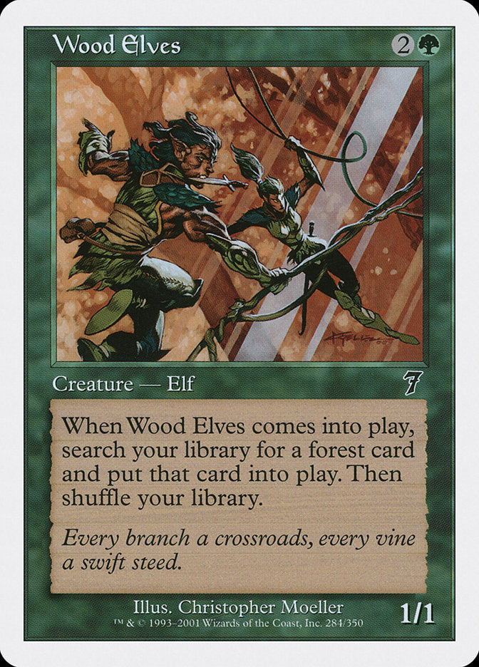 Wood Elves (284) [Seventh Edition] | Odin's Place