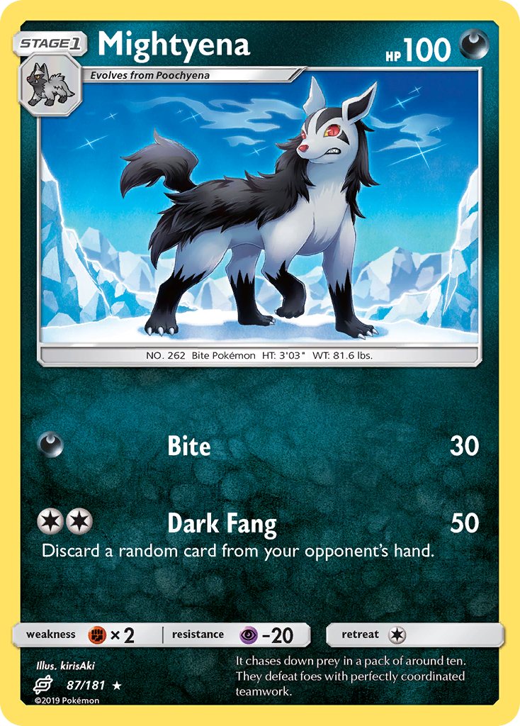 Mightyena (87/181) [Sun & Moon: Team Up] | Odin's Place