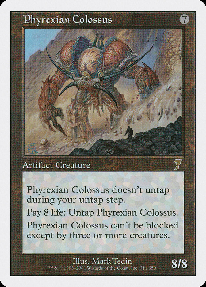 Phyrexian Colossus (311) [Seventh Edition] | Odin's Place