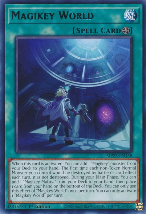Magikey World [MP22-EN158] Rare | Odin's Place