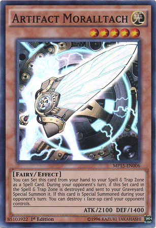 Artifact Moralltach [MP15-EN006] Super Rare | Odin's Place