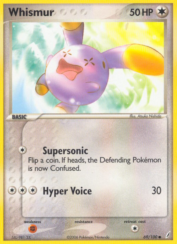 Whismur (69/100) [EX: Crystal Guardians] | Odin's Place