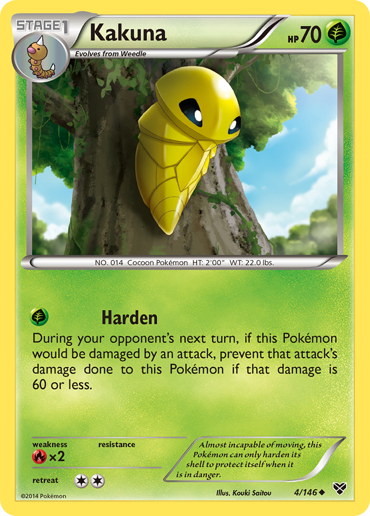 Kakuna (4/146) [XY: Base Set] | Odin's Place
