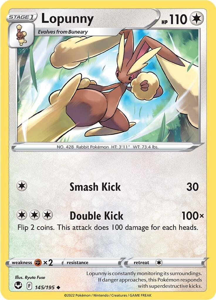 Lopunny (145/195) [Sword & Shield: Silver Tempest] | Odin's Place