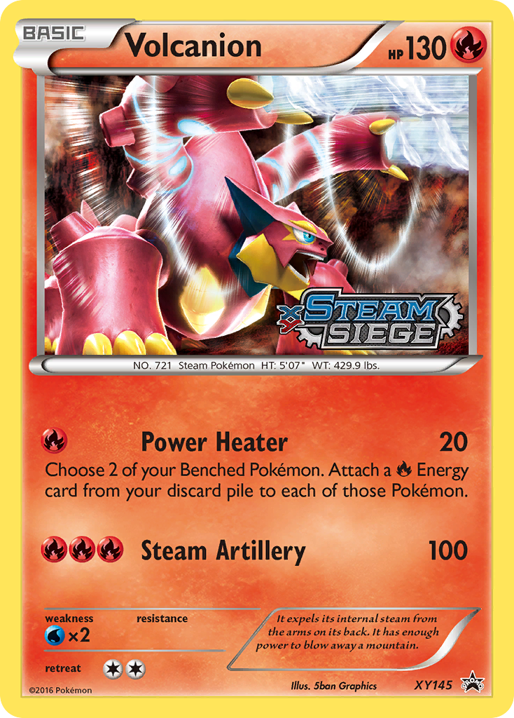 Volcanion (XY145) [XY: Black Star Promos] | Odin's Place