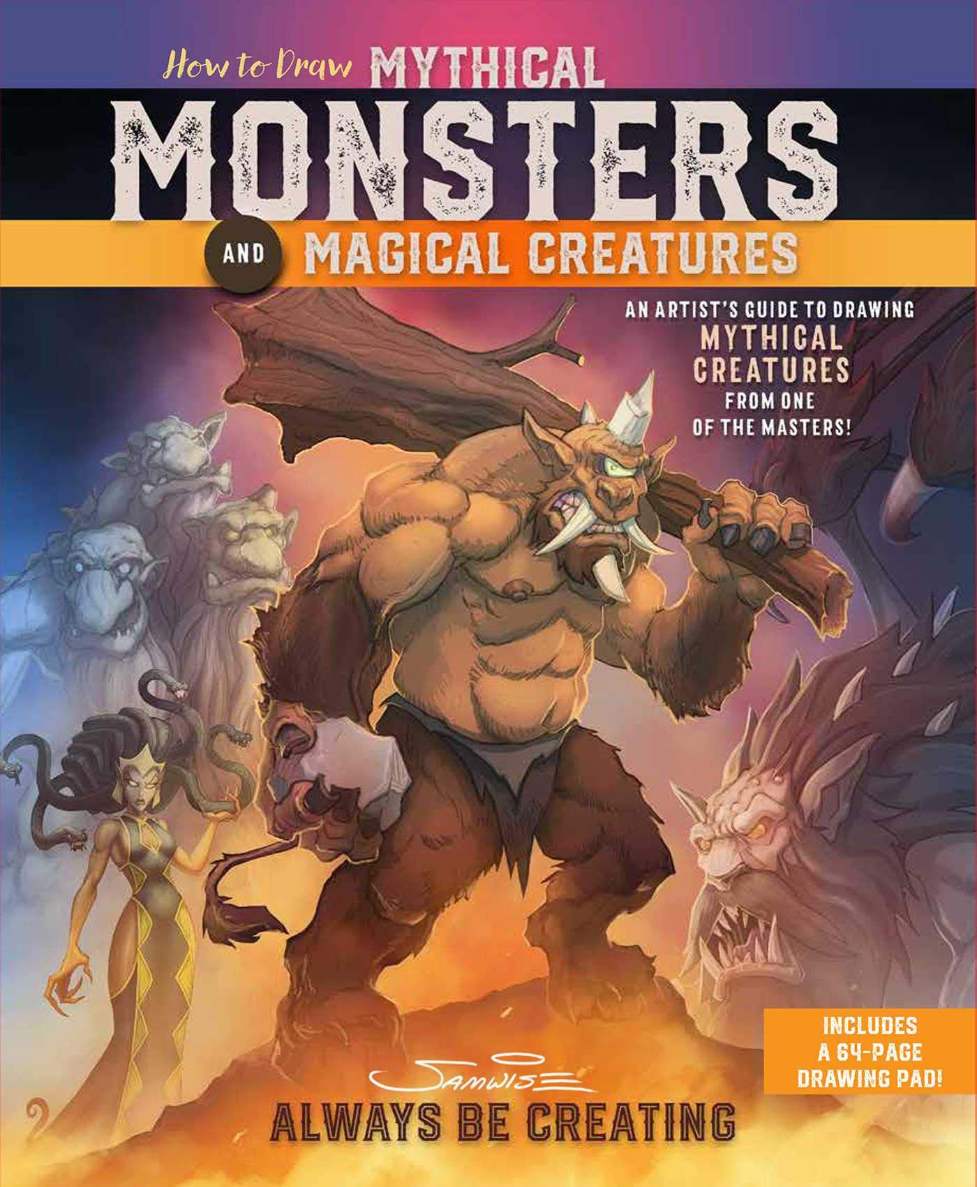 How to Draw Mythical Monsters and Magical Creatures | Odin's Place