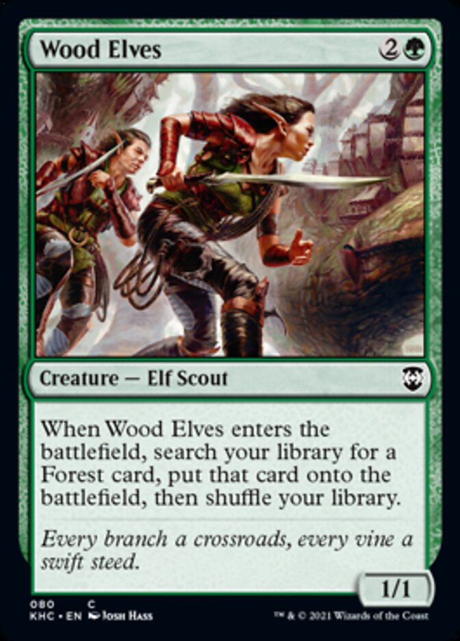 Wood Elves [Kaldheim Commander] | Odin's Place