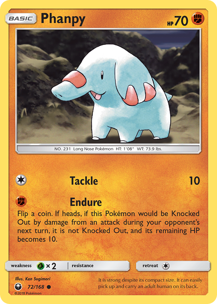 Phanpy (72/168) [Sun & Moon: Celestial Storm] | Odin's Place