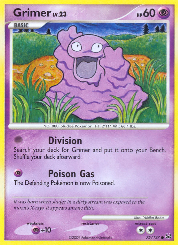 Grimer (75/127) [Platinum: Base Set] | Odin's Place
