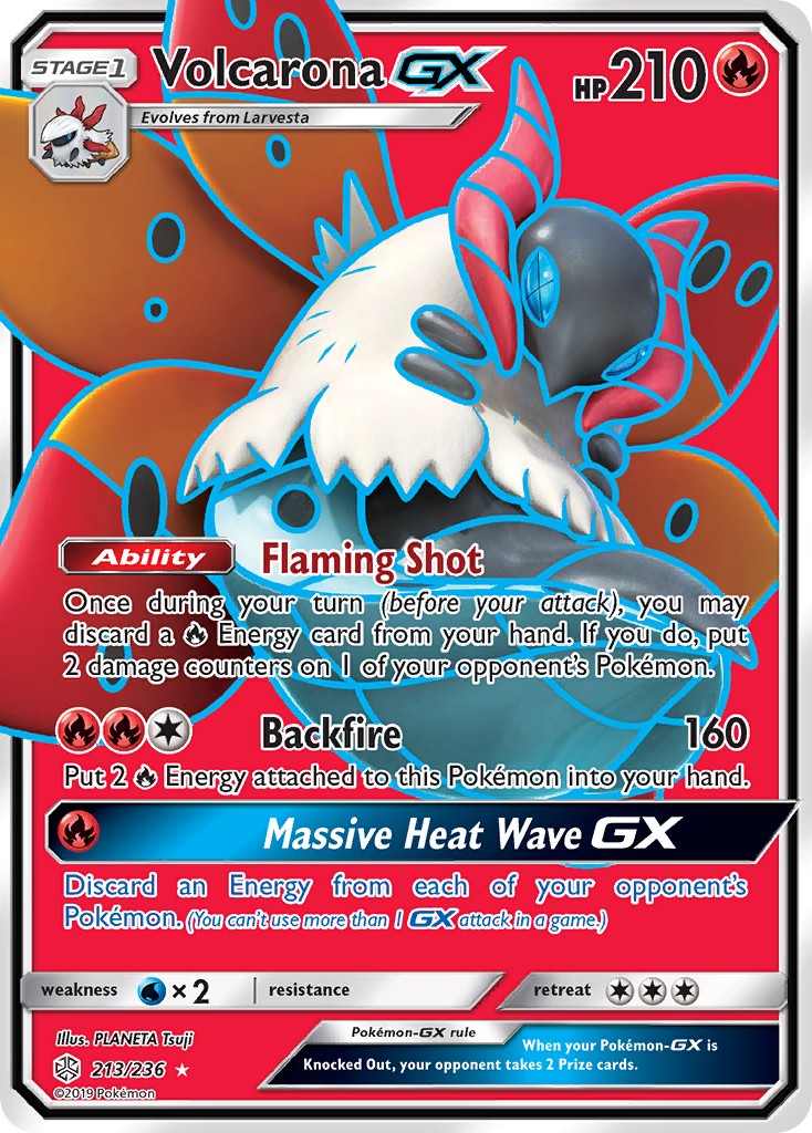 Volcarona GX (213/236) [Sun & Moon: Cosmic Eclipse] | Odin's Place