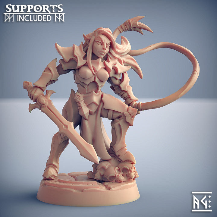 Dragon's Lair Printed Mini: Ashen Alfar Inquisitors Set | Odin's Place