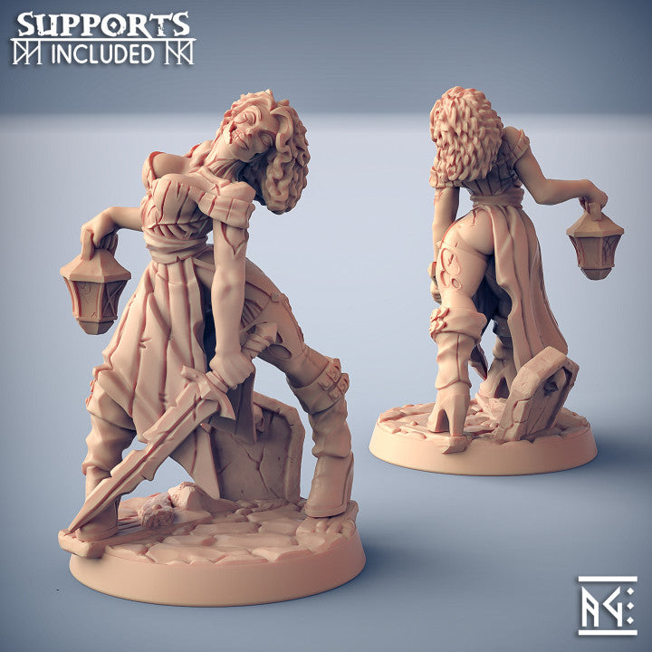 Dragon's Lair Printed Mini: Old Burg Fallen Ones Set | Odin's Place