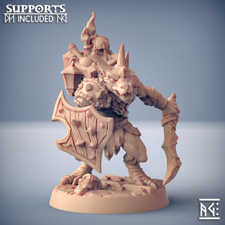 Dragon's Lair Printed Mini: Plague-Mine Kobolds Set | Odin's Place