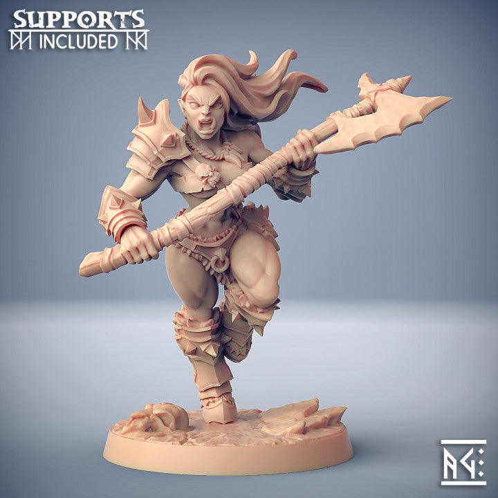 Dragon's Lair Printed MIni: Orc Barbarians Set | Odin's Place