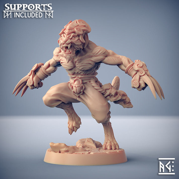 Dragon's Lair Printed Mini: Rakshakin Headhunters | Odin's Place