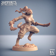 Dragon's Lair Printed Mini: Rakshakin Headhunters | Odin's Place