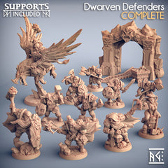 Dragon's Lair Printed Mini: Dwarven Defenders Set | Odin's Place