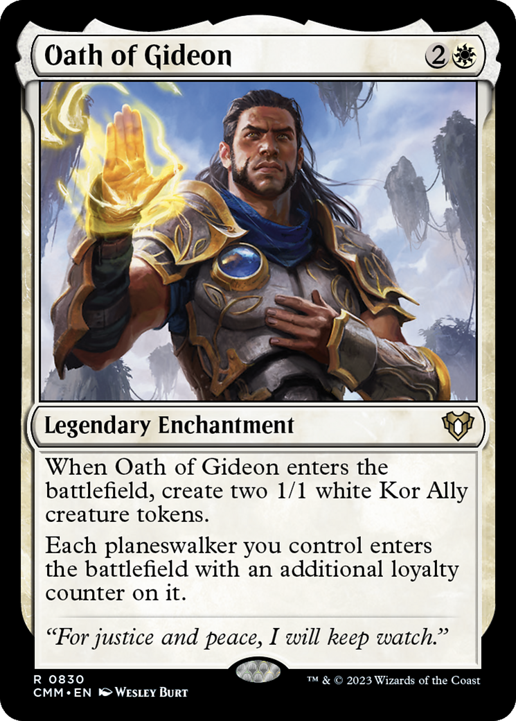 Oath of Gideon [Commander Masters] | Odin's Place