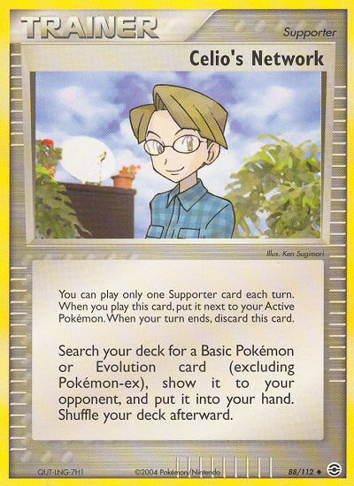 Celio's Network (88/112) [EX: FireRed & LeafGreen] | Odin's Place
