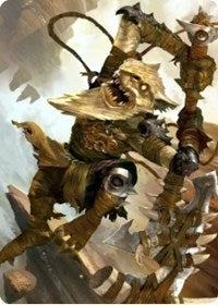 Teeterpeak Ambusher Art Card [Zendikar Rising Art Series] | Odin's Place