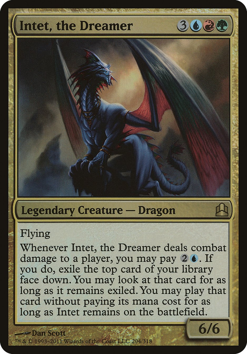 Intet, the Dreamer (204) (Oversized) [Commander 2011 Oversized] | Odin's Place