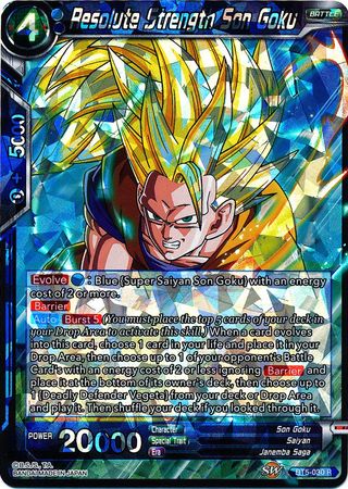 Resolute Strength Son Goku (BT5-030) [Miraculous Revival] | Odin's Place