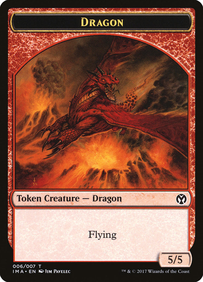 Dragon Token (006/007) [Iconic Masters Tokens] | Odin's Place
