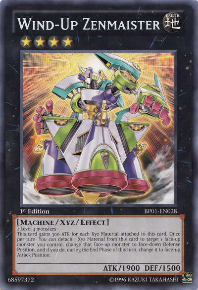 Wind-Up Zenmaister [BP01-EN028] Rare | Odin's Place