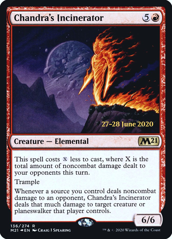 Chandra's Incinerator [Core Set 2021 Prerelease Promos] | Odin's Place