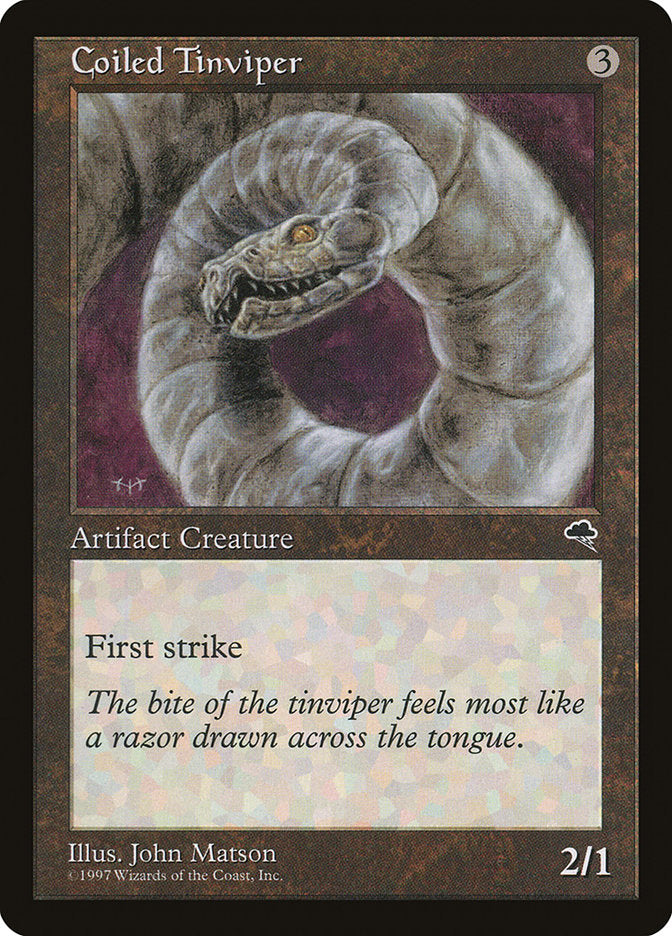 Coiled Tinviper (279) [Tempest] | Odin's Place