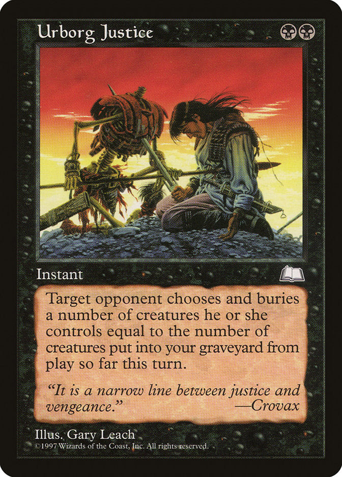 Urborg Justice (84) [Weatherlight] | Odin's Place