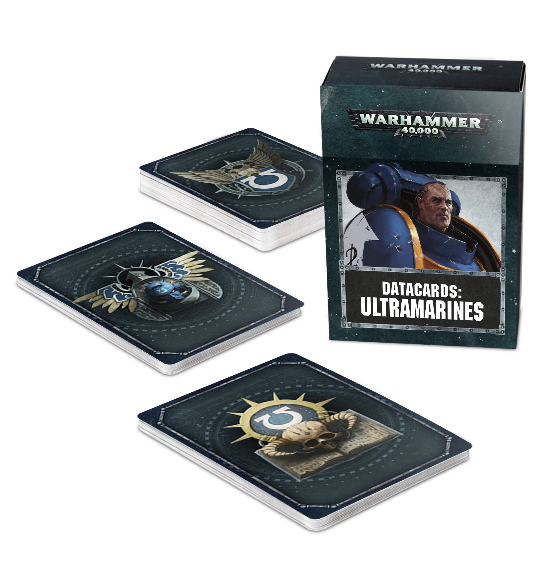 Warhammer 40K: Space Marines Ultramarines Data Cards | Odin's Place